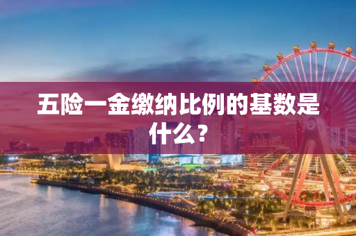 五险一金缴纳比例的基数是什么？