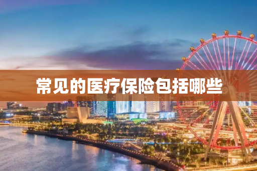 常见的医疗保险包括哪些