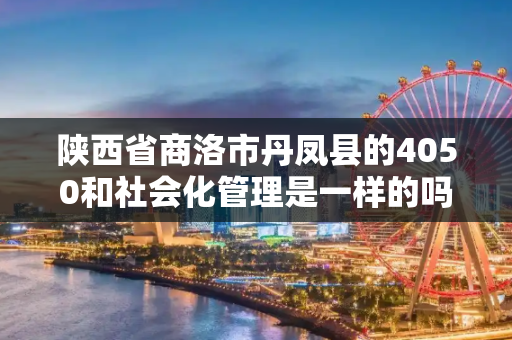 陕西省商洛市丹凤县的4050和社会化管理是一样的吗