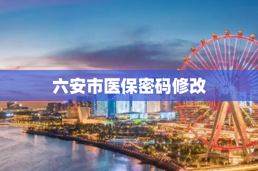 六安市医保密码修改