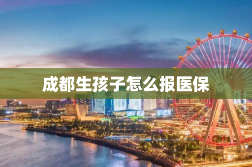 成都生孩子怎么报医保