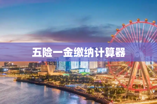 五险一金缴纳计算器