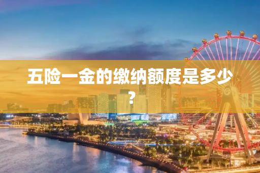 五险一金的缴纳额度是多少？